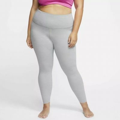 Nike Yoga Luxe Women's Plus Size 2X High-Waisted 7/8 Infinalon Leggings $90 NEW